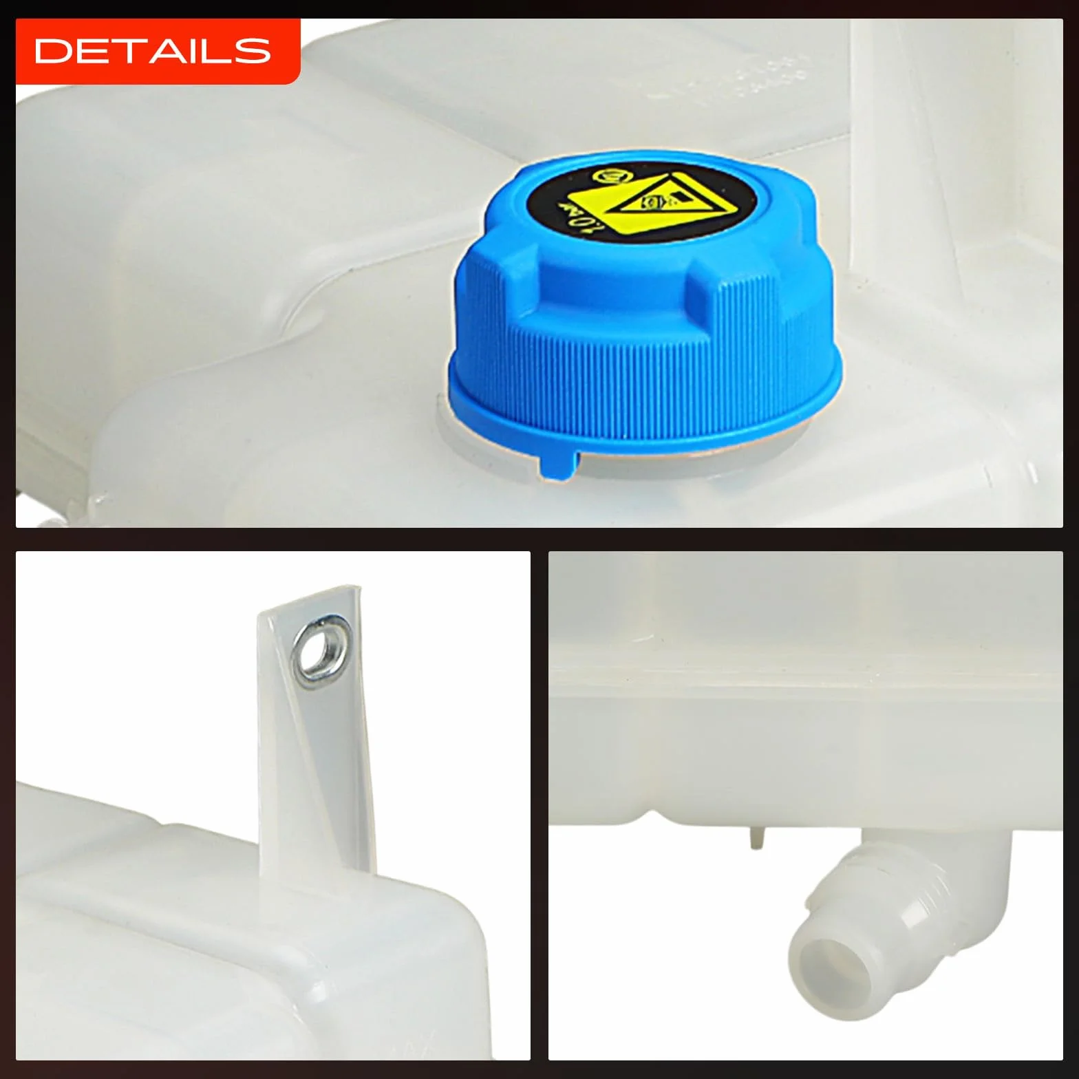 Frankberg Serbatoio di compensazione Serbatoio del liquido di raffreddamento Con Coperchio Compatibile con Daily V Daily VI Replace# 5801303409, 5801303414