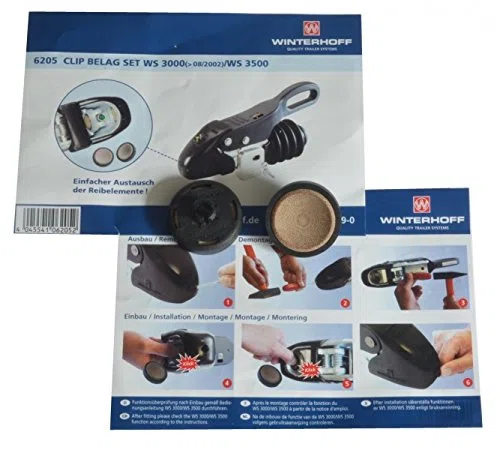 Kit per frizione Winterhoff WS3000 dall'agosto 2002 + WS3500, accoppiamento anti-sterzata