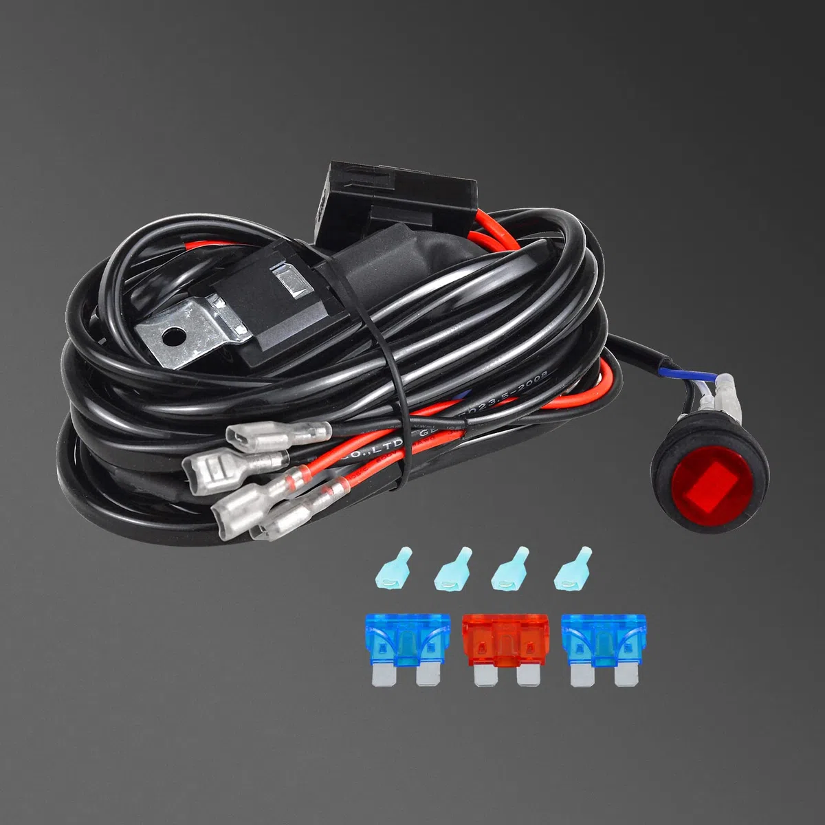 RIGIDON 32 Pollici 80cm 405W Curva Barra Led Fuoristrada Con 12V Cablaggio Kit, 2x 4 Pollici 60W Luci di Lavoro Per Auto Camion SUV ATV 4x4 Veicoli, Impermeabile 6000K Alluminio Barra Luce Led