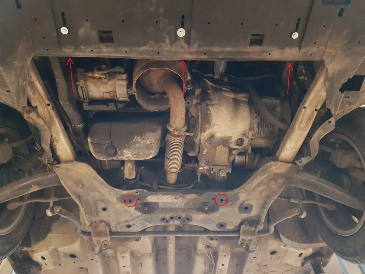 Protezione sottoscocca motore in acciaio compatibile con Citroën DS5 (2011-2018)