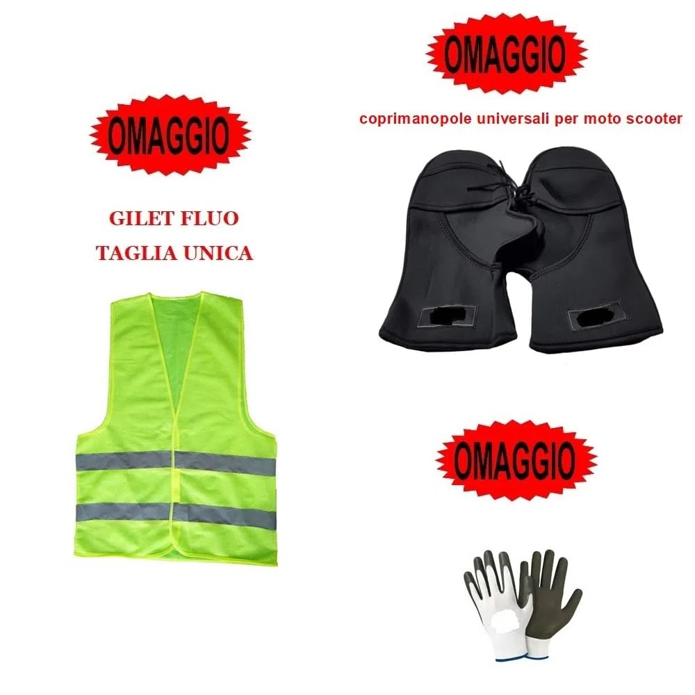 COMPATIBILE CON KYMCO AGILITY 125 R16 BAULETTO 28 LITRI SIFAM POLIPROPILENE COMPLETO DI PIASTRA+KIT MONTAGGIO VALIGIA BAULE PER PORTAPACCHI MOTO SCOOTER PER 2 CASCHI NERO OPACO