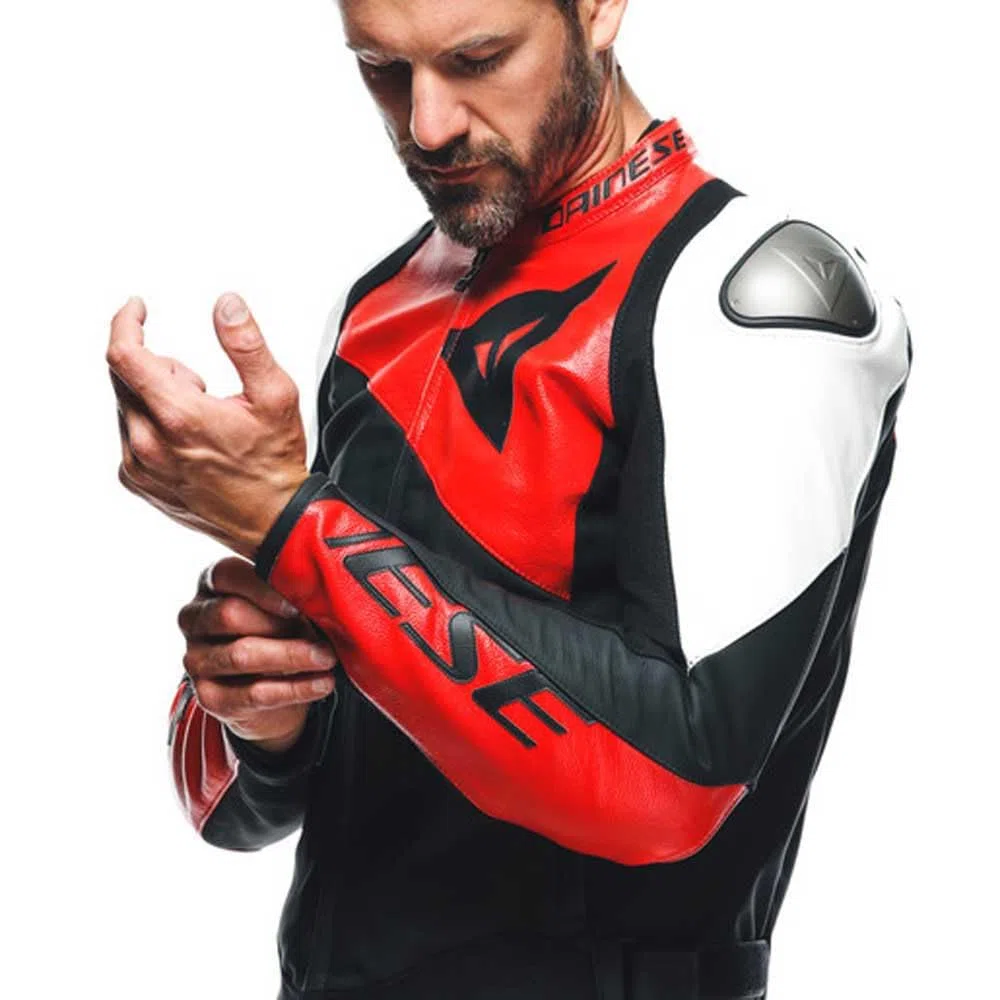 DAINESE Sportiva Giacca in Pelle per Moto