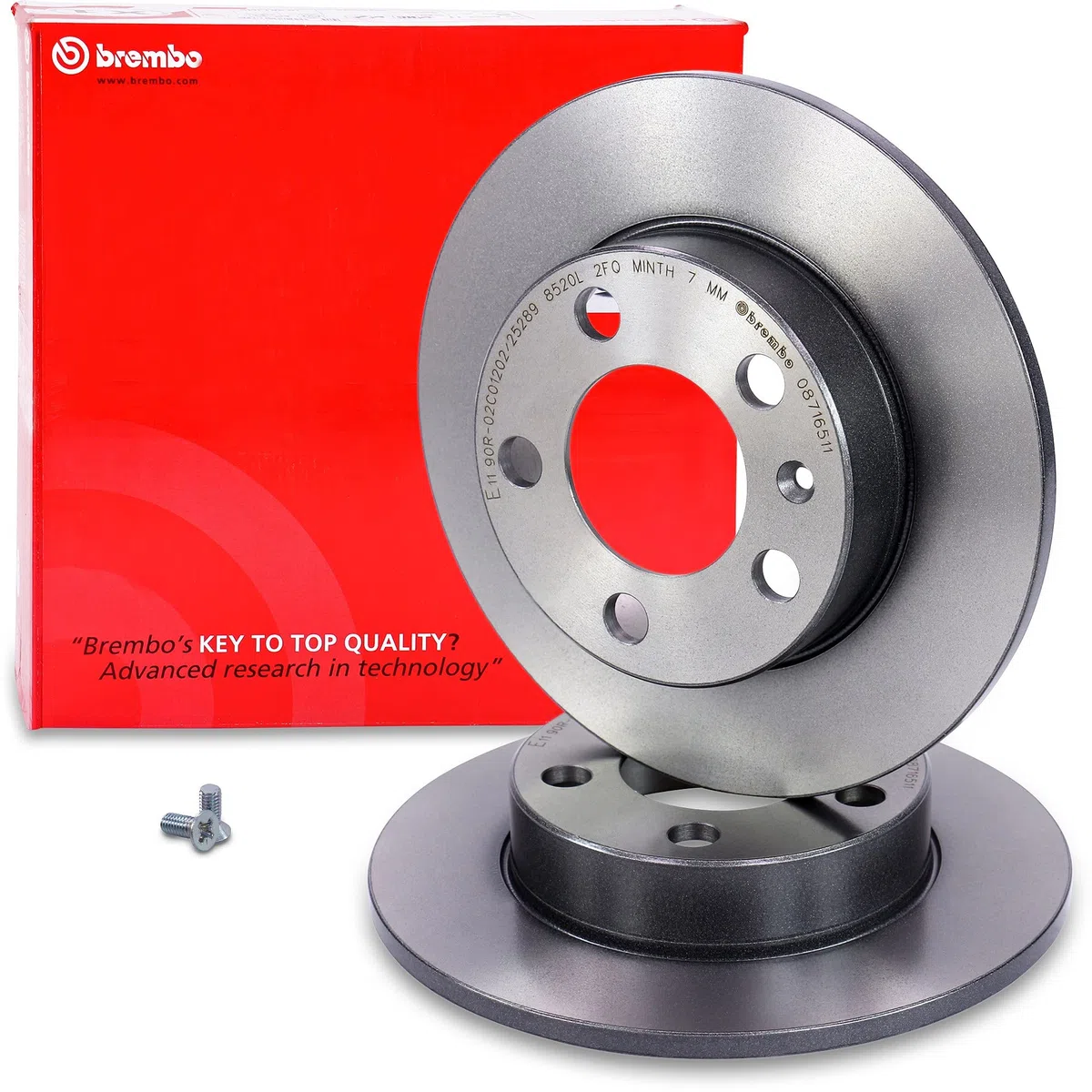 BREMBO Set freni incl. dischi freno anteriori Ø 256mm ventilati internamente + posteriori Ø 230mm pieni e pastiglie freno anteriori + posteriori Compatibile con AUDI, SEAT, SKODA, VW POLO, GOLF, BORA