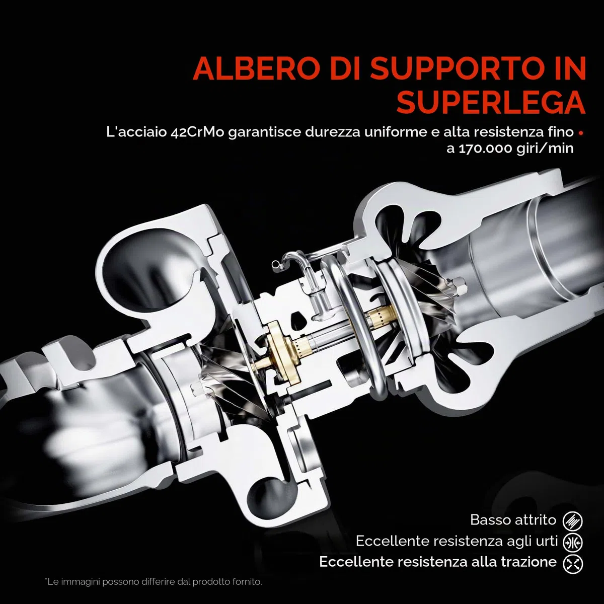 Frankberg Turbocompressore 781504-0007 | Compatibile con: Corsa D S07, Cascade W13, Astra J P10, Corsa E X15, Astra J Caravan P10, Insignia A Sports Tourer G09