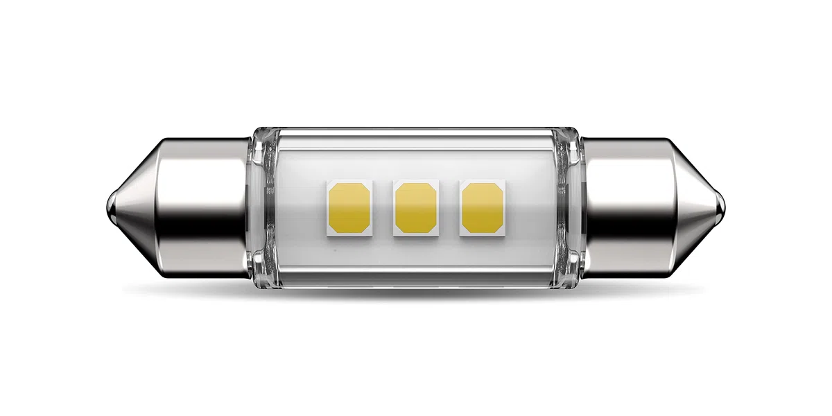 Philips automotive lighting Ultinon Pro6000 LED Festoon Lampadina di Segnalazione per Auto (C5W), 6.000 K, 38 mm, Versione precedente