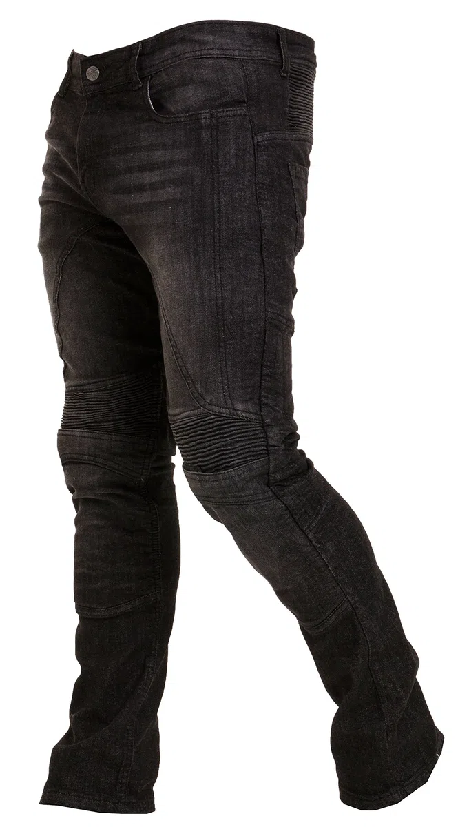 Jeans da Moto da Uomo Fodera Protettiva in aramide, Pantaloni in Denim da Moto con Protezioni Rimovibili, Pantaloni da Motociclista per Uomo