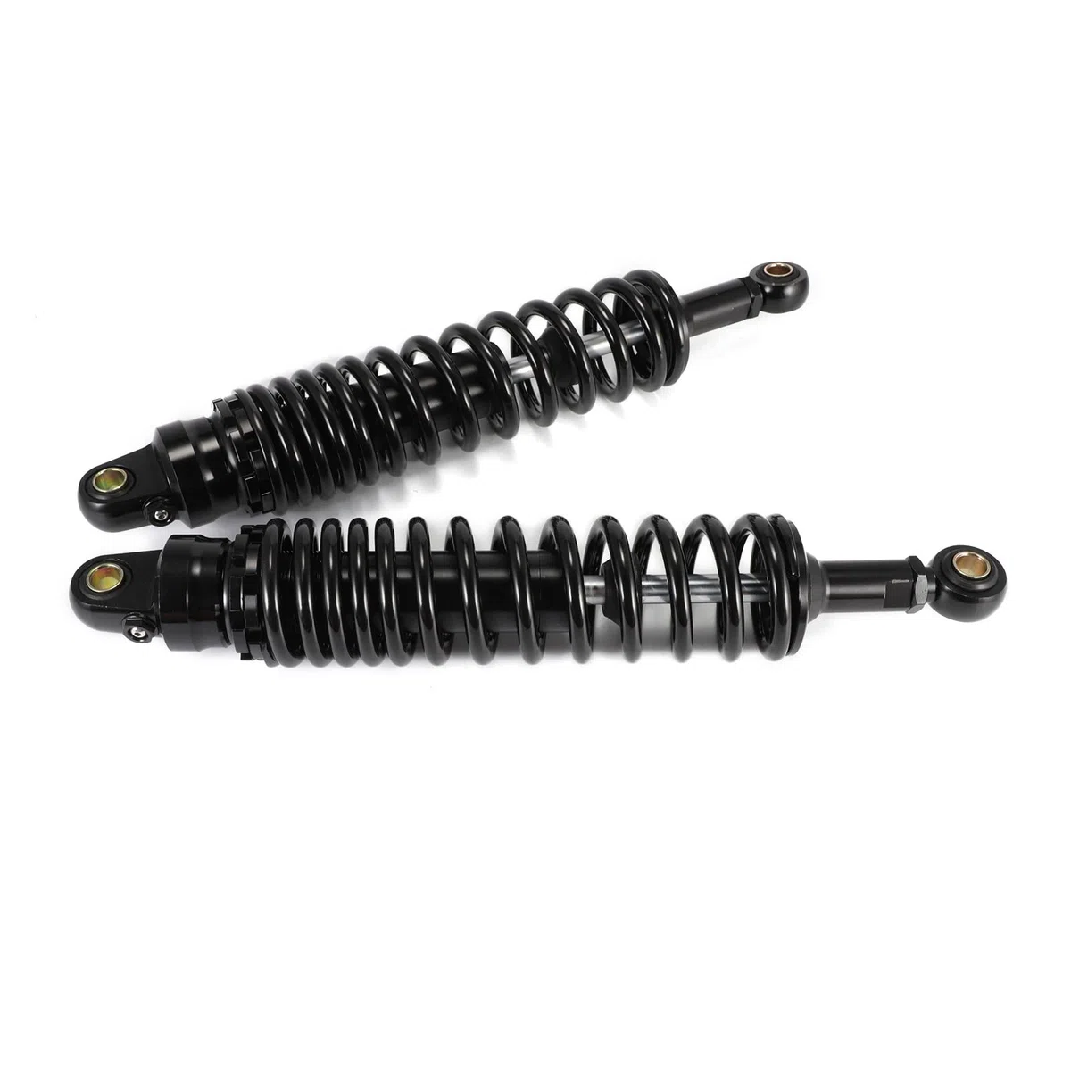 Universale Ammortizzatori Posteriori 8mm Molla Sospensione per XT500 RM370 SP500 GT550 CB700 CB400 XL185 XL125 ZRX1100 300cc Motorrad Geländefahrzeug ATV 380MM Nero