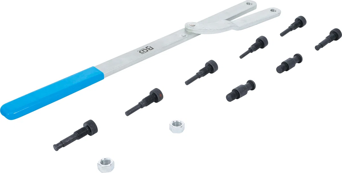 BGS 1714 | Set di utensili per il controsostegno | con perni intercambiabili