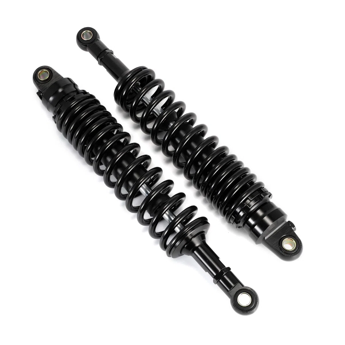 Universale Ammortizzatori Posteriori 8mm Molla Sospensione per XT500 RM370 SP500 GT550 CB700 CB400 XL185 XL125 ZRX1100 300cc Motorrad Geländefahrzeug ATV 380MM Nero