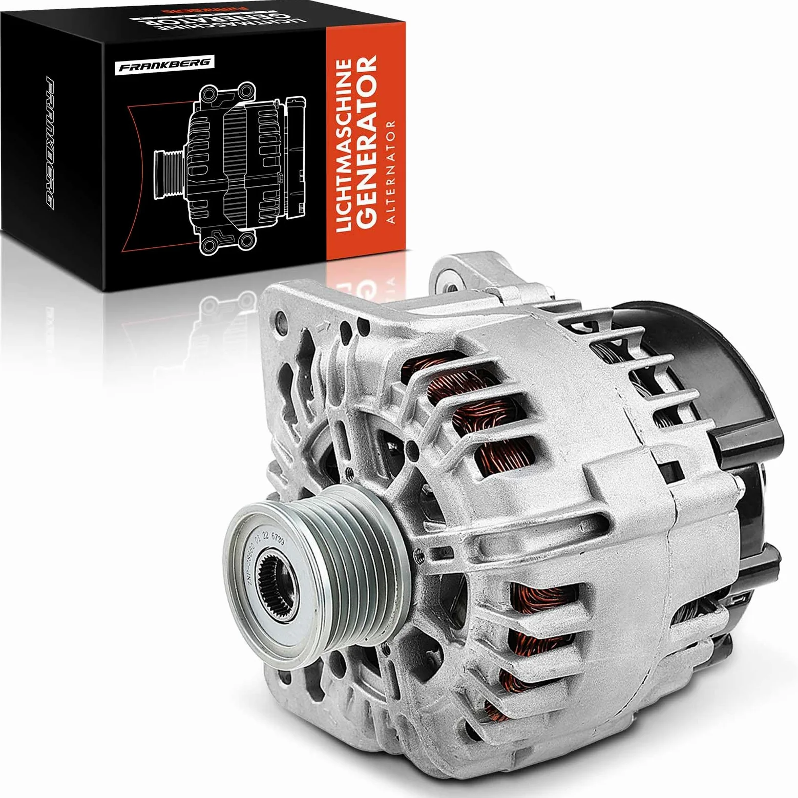 Frankberg Alternatore Generatore 8200404459 | 8200404459; Compatibile con: Traffico II Box FL, Trafic II pianale/telaio EL, M.e.g.a.n.e II Estate KM0/1