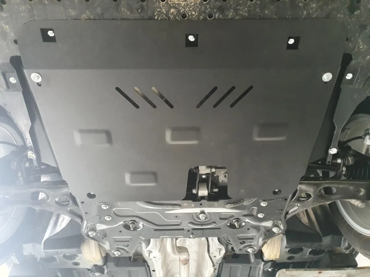 Protezione motore in metallo compatibile con Peugeot 208.