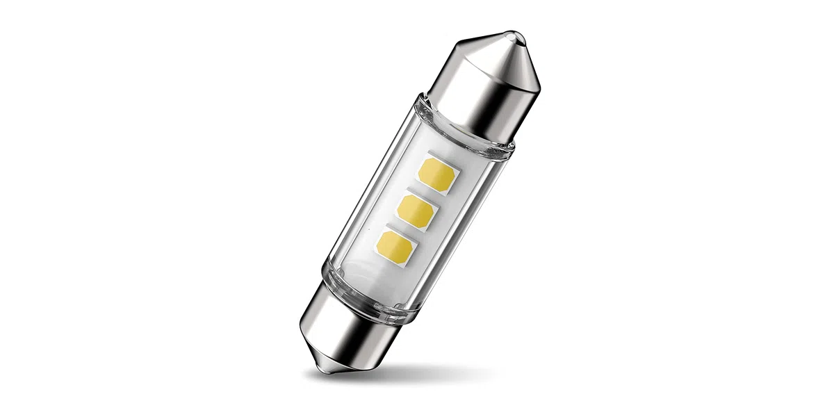 Philips automotive lighting Ultinon Pro6000 LED Festoon Lampadina di Segnalazione per Auto (C5W), 6.000 K, 38 mm, Versione precedente