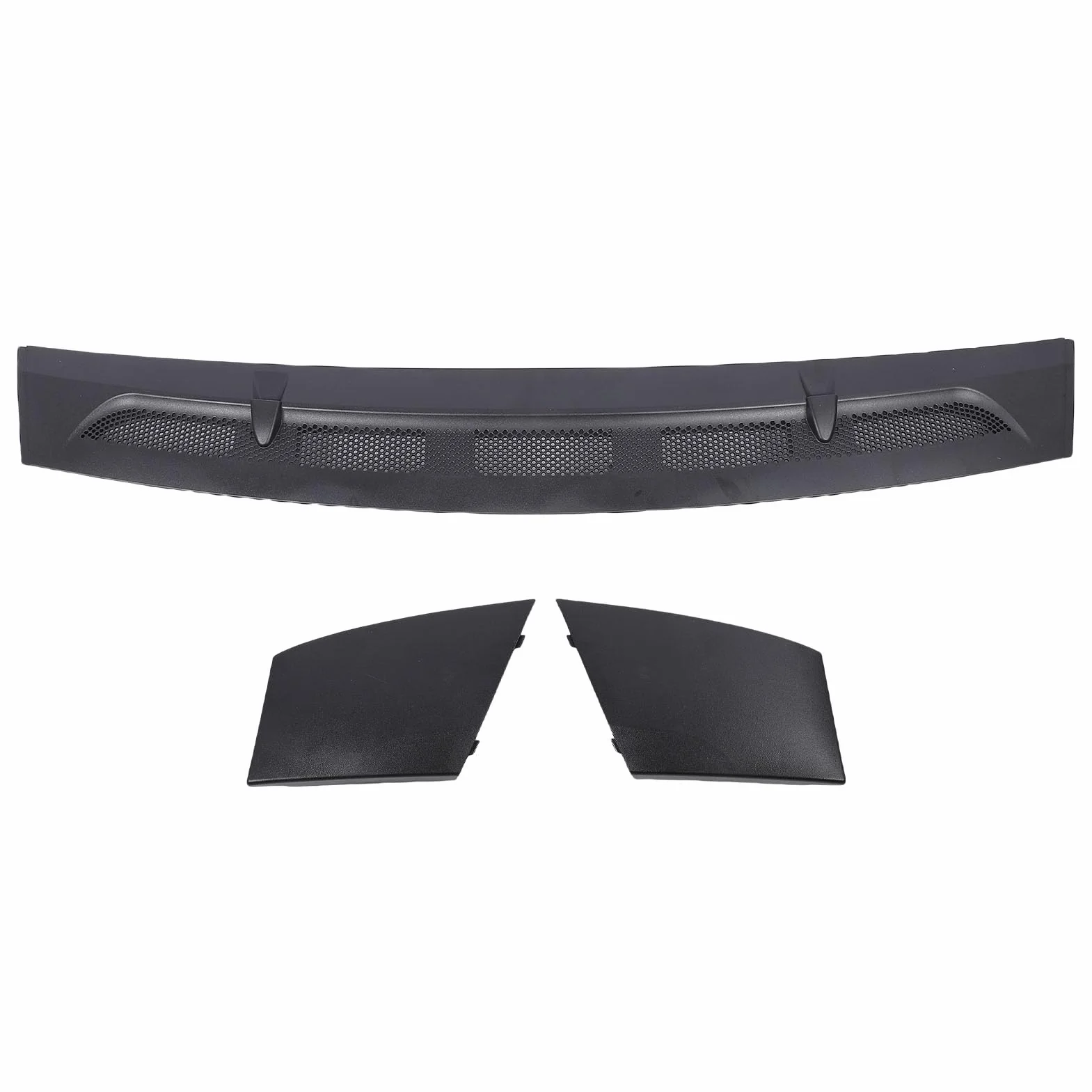 Shkalacar Griglia di Copertura dello Sfiato del Cofano del Parabrezza, Elegante Sostituzione in Plastica ABS per la Classe A W169, con Flusso D'aria Migliorato e Facile Installazione