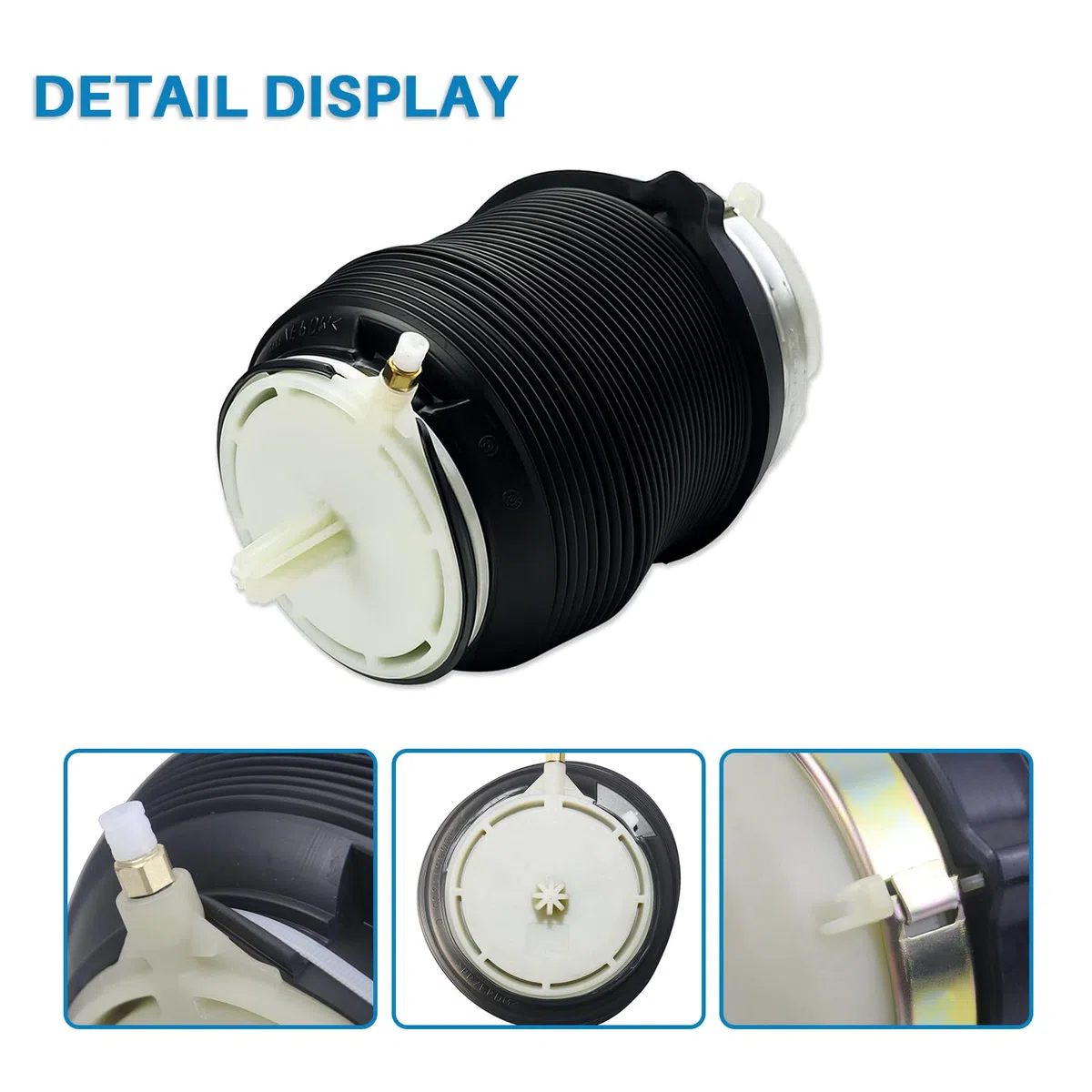 Coppia di sospensioni pneumatiche per asse posteriore compatibile con A6 4F2 C6 Avant 4F5 Allroad 4FH 2.0L-5.2L 2004-2011, ricambio per 4J4000A 4F0616001J01