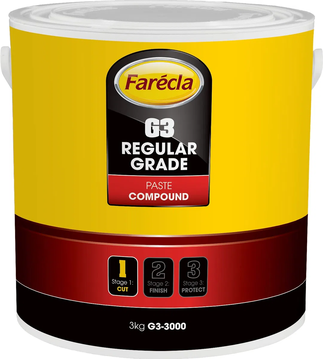 Farecla - Pasta abrasiva G3-1000, Confezione da 3 kg