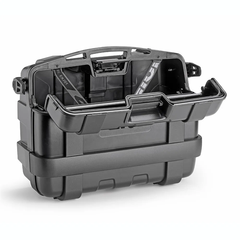 GIVI Trekker TRK33BBPACK2, Set di 2 Valigie Laterali, 33 Litri, Nero