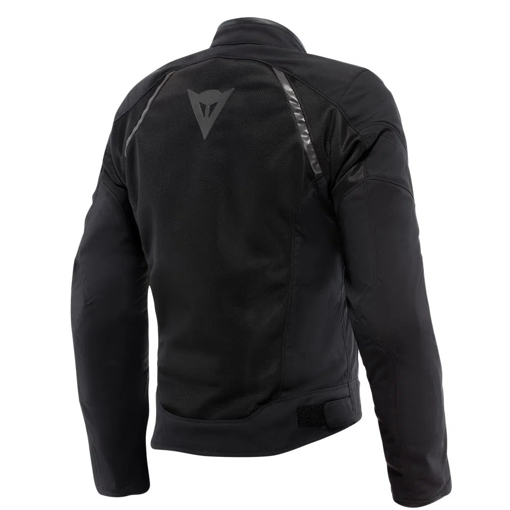 Dainese - Air Frame 3 Tex Jacket, Giacca da Moto Estiva in Tessuto, con Fodera Antivento, Nero, 48