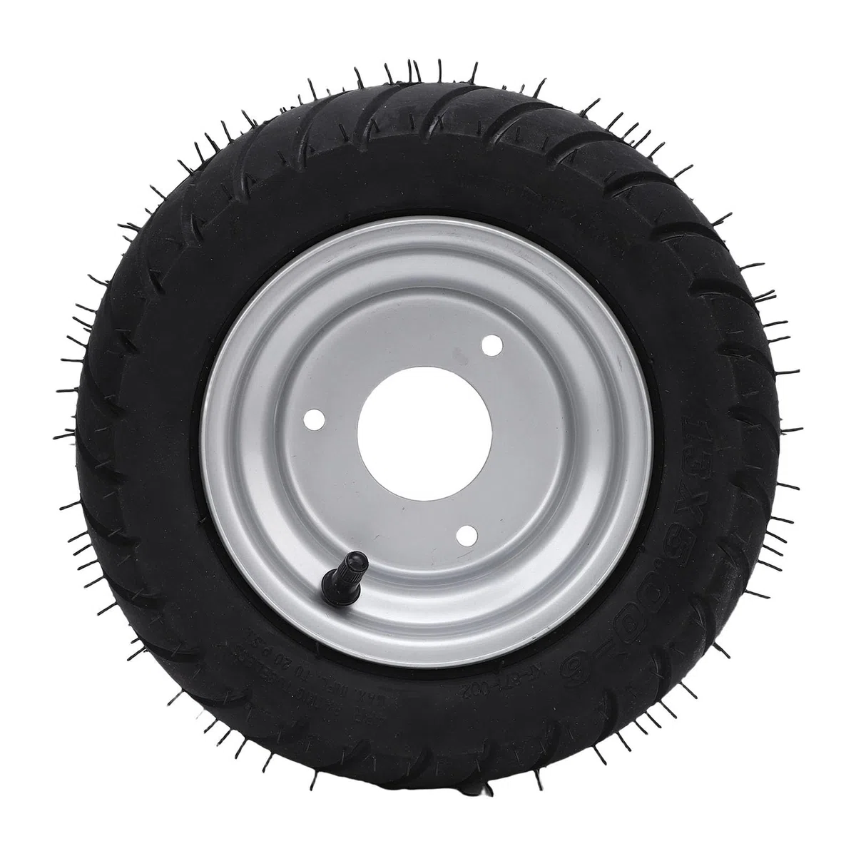 13x5.00-6 13/5.00-6 Pneumatico 6 pollici Antiscivolo e gruppo ruota con cerchione per ATV Quad Off Road Go Kart Cart Mini tosaerba