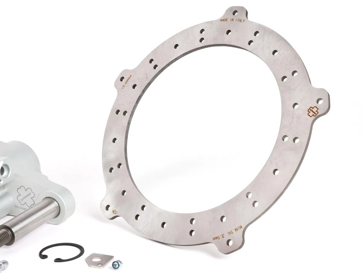 Kit Freno a disco Anteriore nero CRIMAZ 2.0 per Vespa 50 special n l r Primavera PK