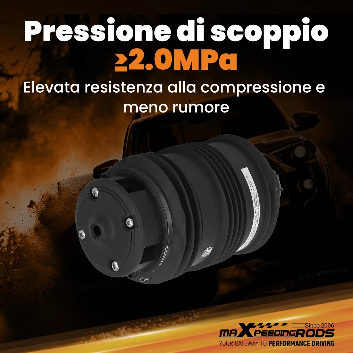 maXpeedingrods Molla Pneumatica ad Aria Posteriore Sinistro o Destro Sospensione Pneumatica Airmatic Ammortizzatori ad Aria per Mercedes-Benz Class E T-Model S211 2003-2009 A2113200925