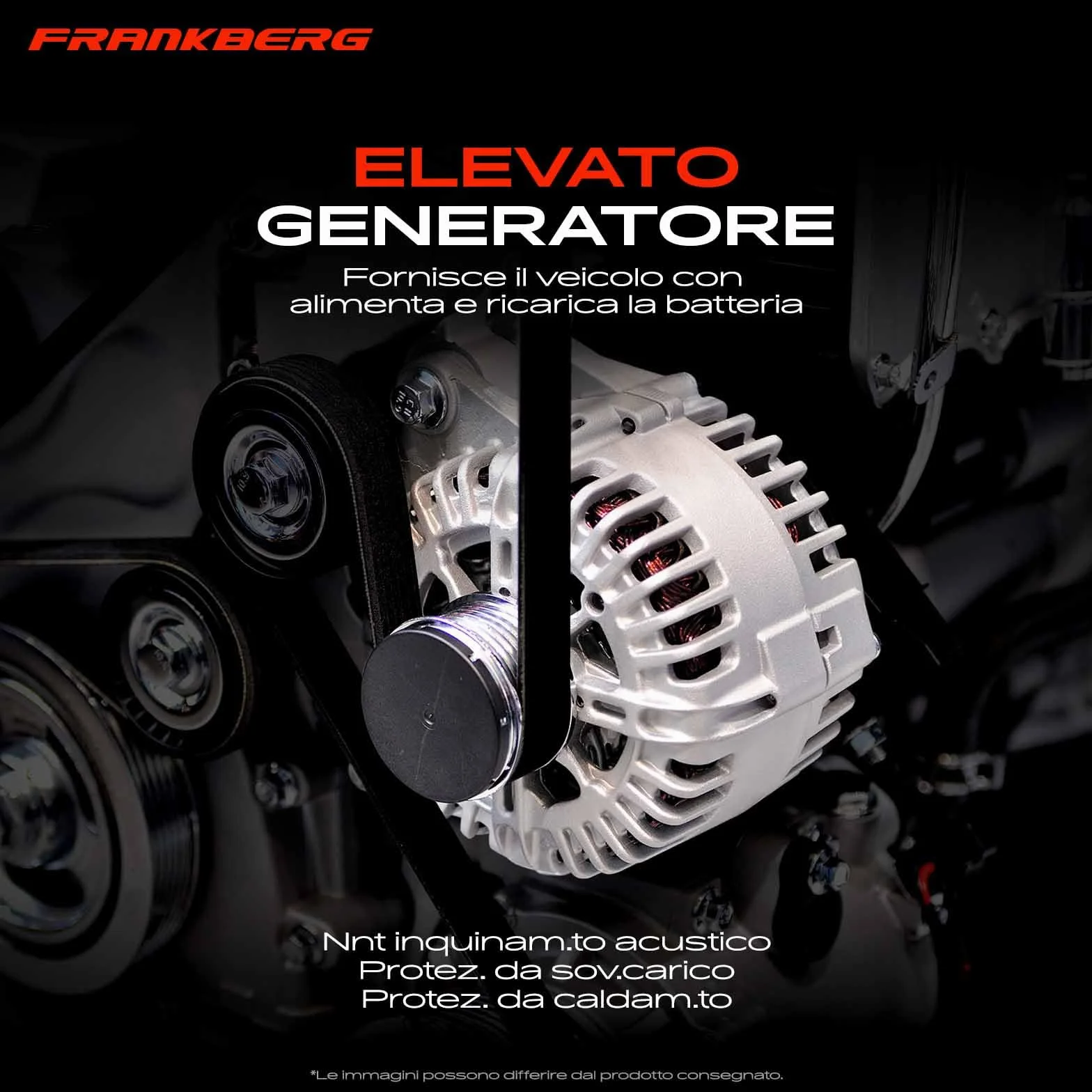 Frankberg Alternatore Generatore 8200404459 | 8200404459; Compatibile con: Traffico II Box FL, Trafic II pianale/telaio EL, M.e.g.a.n.e II Estate KM0/1