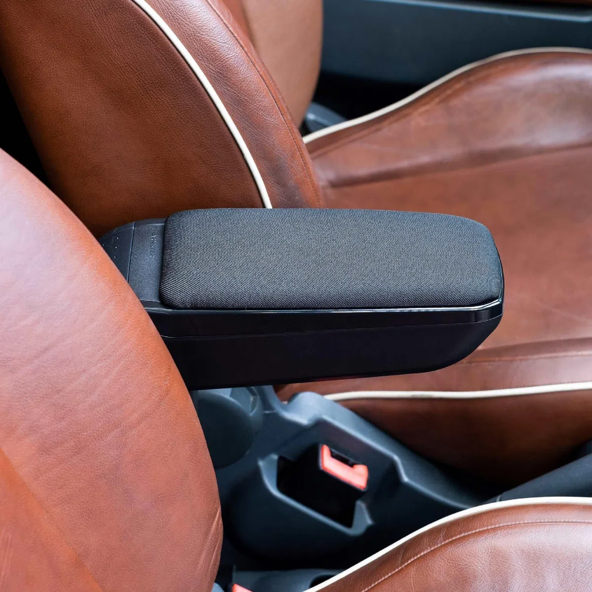 Rati Armster S Bracciolo compatibile per TOYOTA AYGO X Hibrido 2026 [tessuto, nero]