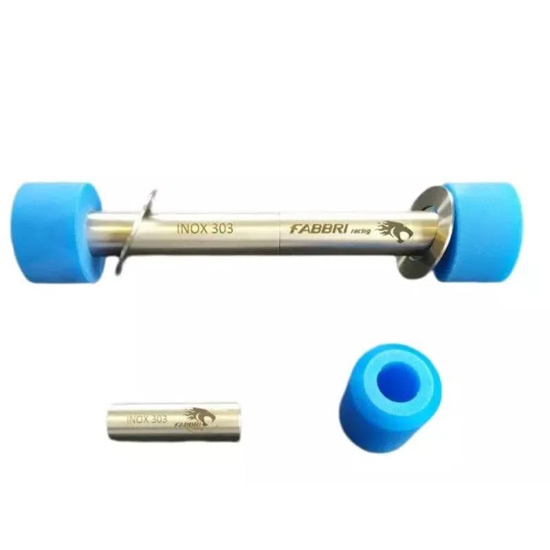 Silent block FABBRI RACING motore adatto per Vespa Smallframe con carter quattrini - blu