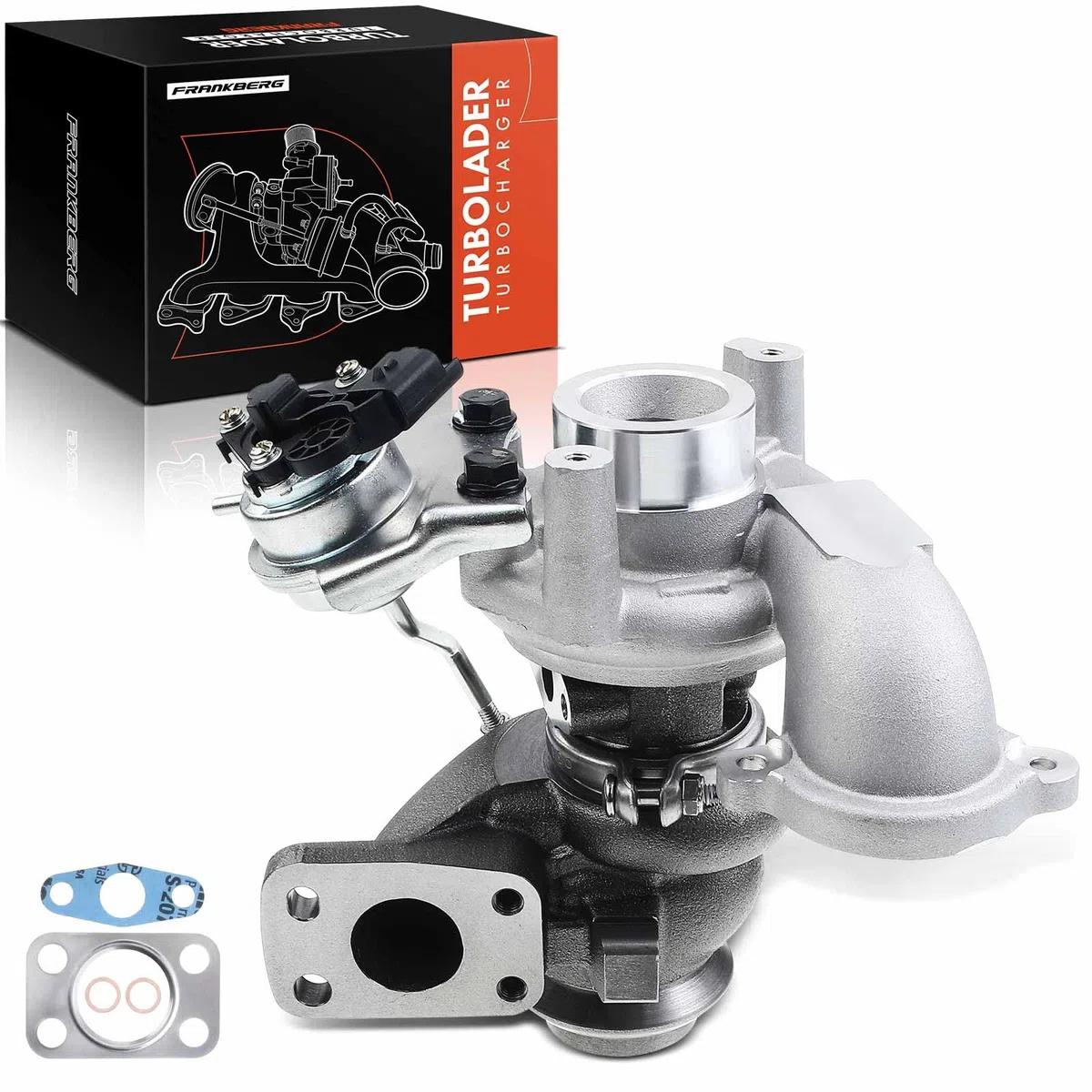Frankberg Turbocompressori Compatibile con C3 II SC 1.6 HDi 2009-2016 C4 II B7 1.6 HDi 90 2009-Oggi Sostituisci# 9673283680