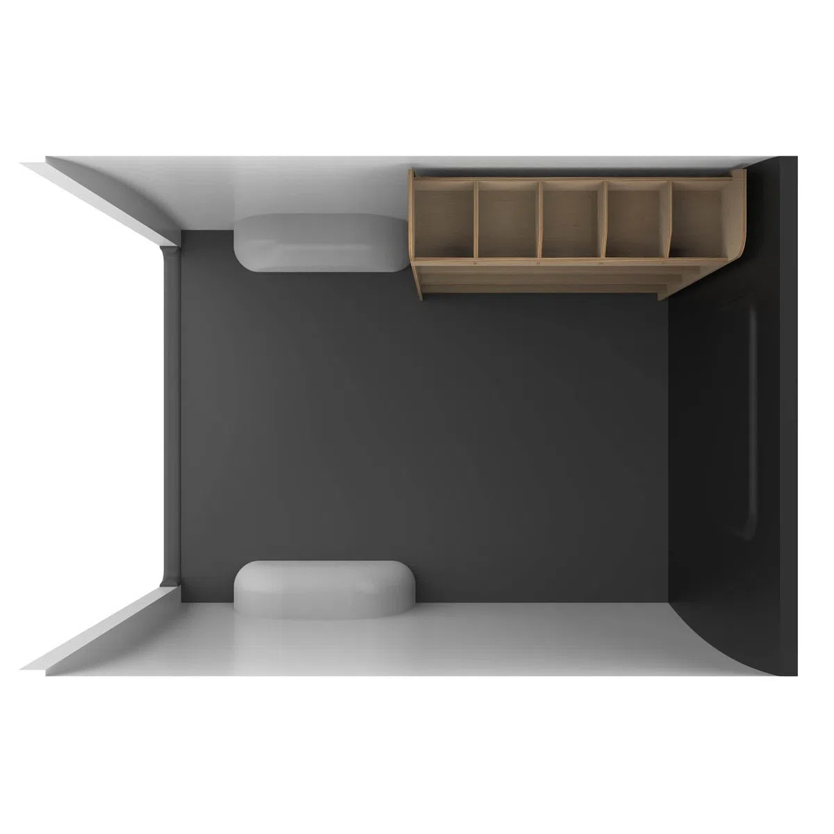 VANIFY - Scaffali per Furgone Citroen Jumpy M & XL (L2 & L3) 2016+ Estantería para caja de herramientas