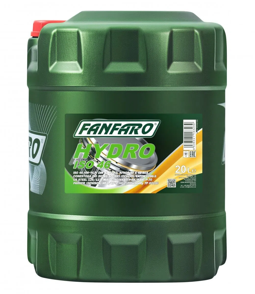 FANFARO FF2102-20 Olio idraulico 20L