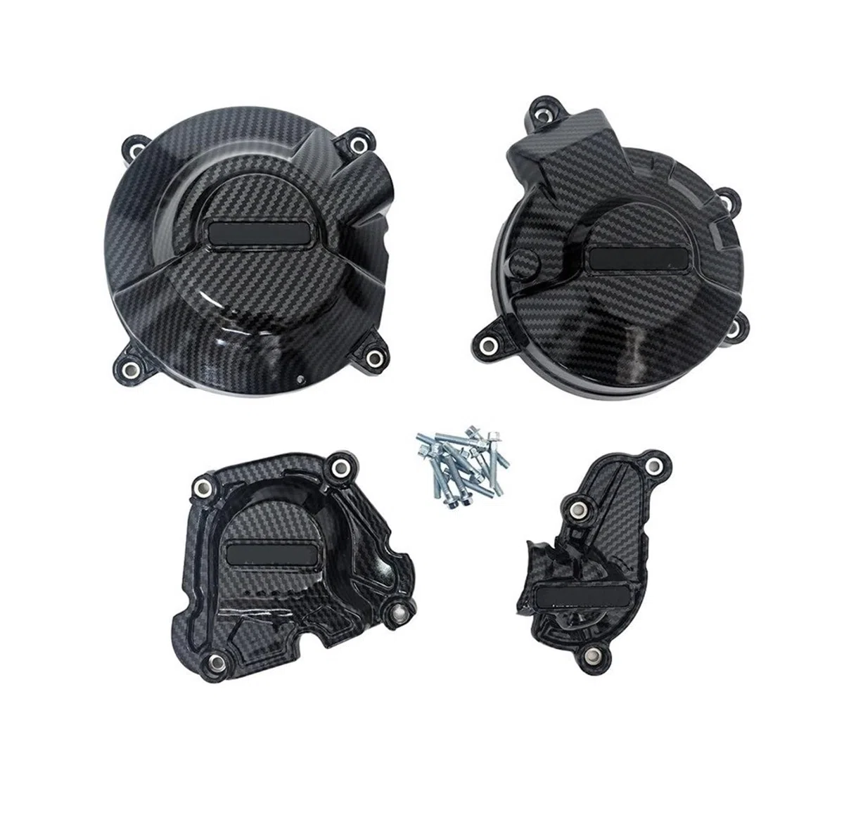 Protezione Guscio Protezione Carter Motore Per Moto Per YAMAHA MT-09 MT09 MT 09 AMT SP 2021-2025 Alloggiamento Di Alternatore Frizione Protezioni Coperture Motore Moto(Nero 3)
