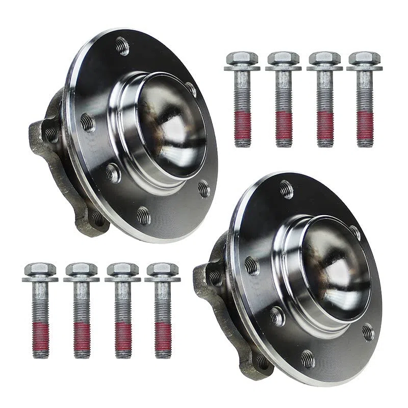 ATEC Germany 2x mozzo ruota anteriore cuscinetto ruota set, compatibile con BMW Serie 1 (E81) (E87) (E88) (E82),Serie 3 (E90) (E93) (E92) (E91),X1 (E84),Z4 Roadster (E89)