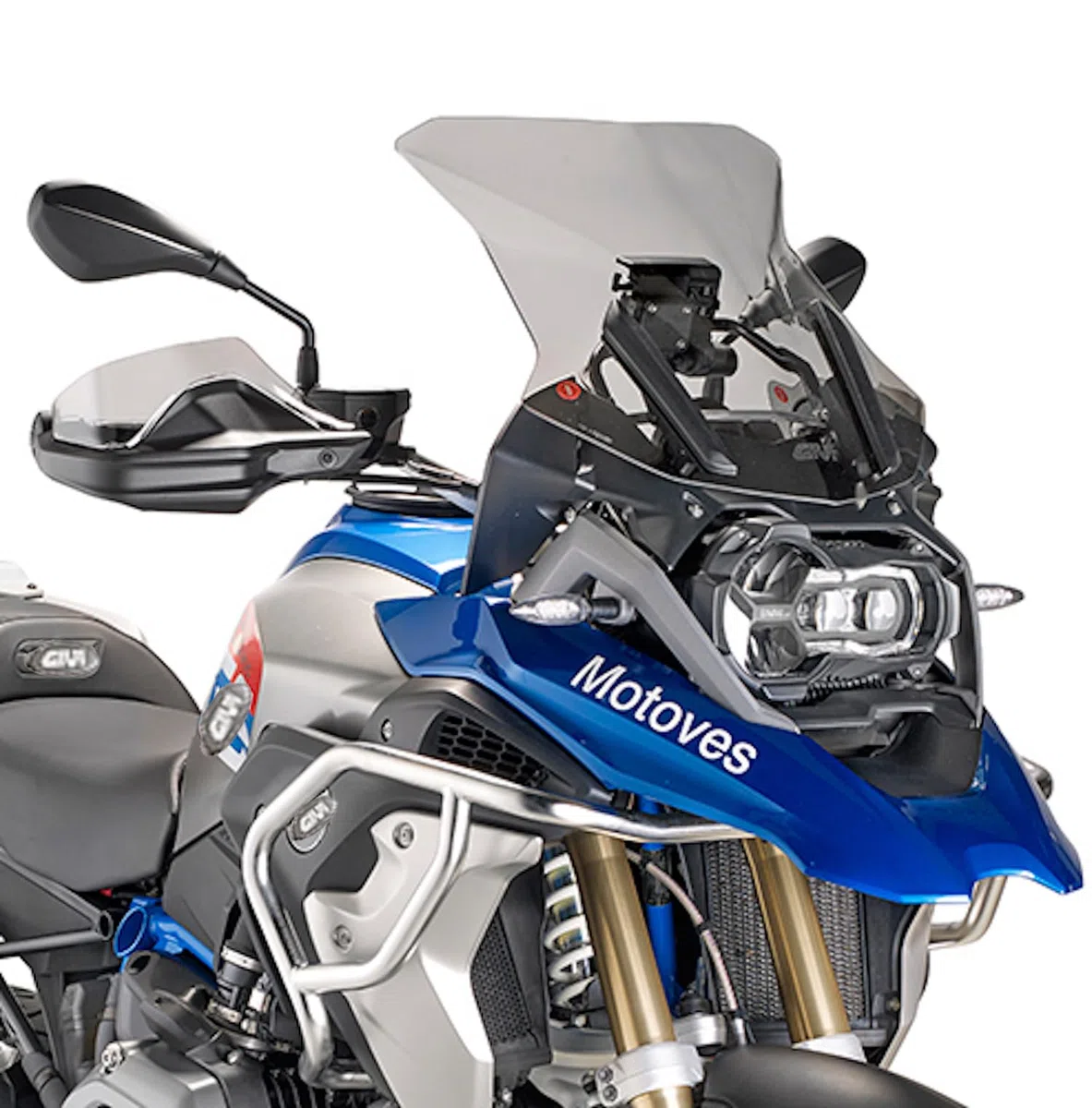 givi 5124d+d5131kit cupolino fume compatibile con bmw r 1250 gs adventure 2019 2020 2021 2022 mototopgun