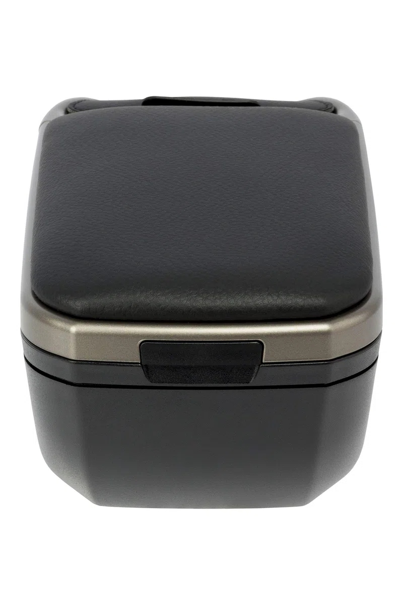 Bracciolo specifico nero/grigio Armster 2 per Nissan Juke f15 (2010-), con vano portaoggetti e ripiegabile