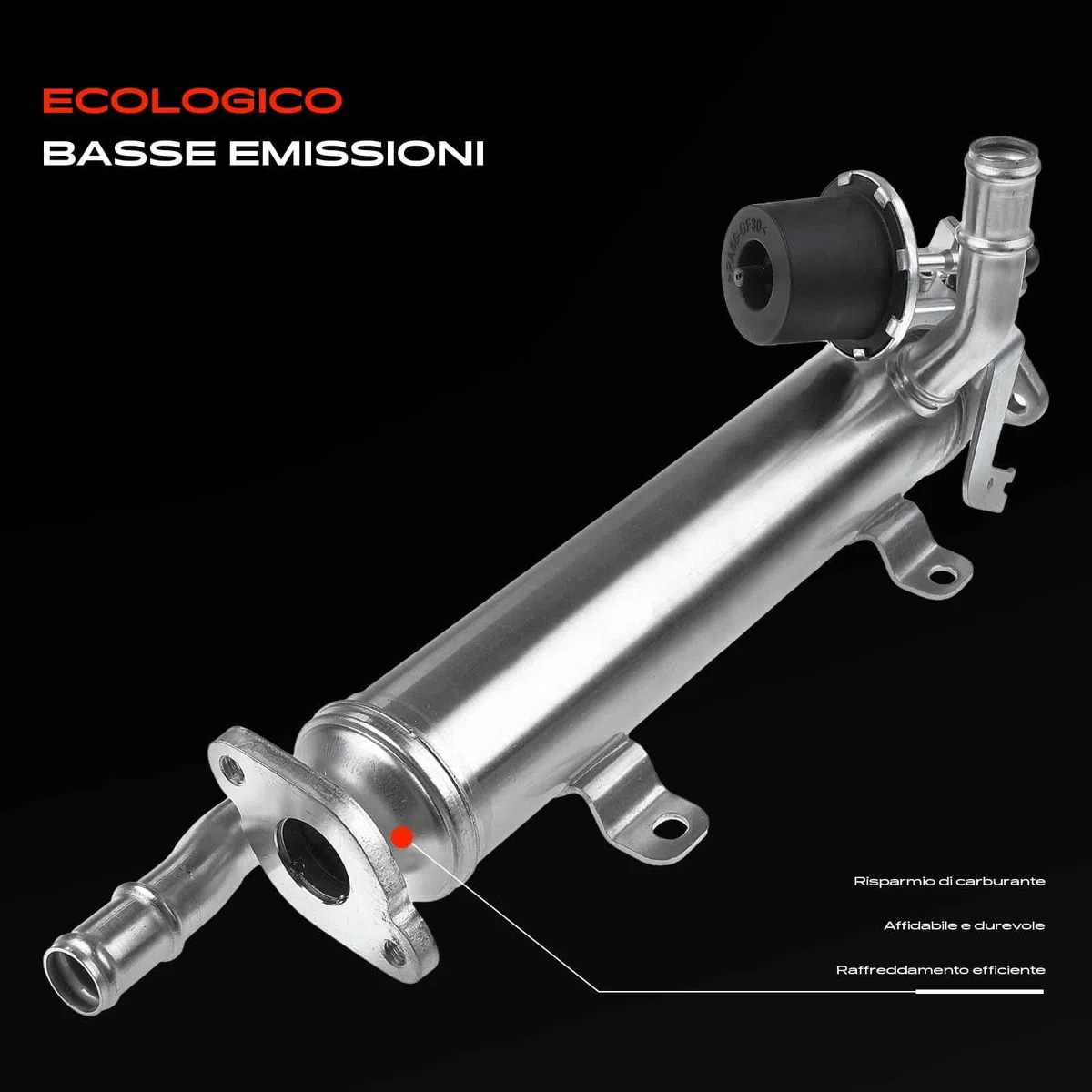 Frankberg Valvola EGR Radiatore Ricircolo dei gas di scarico Compatibile con Beetle Cabriolet III CC Golf III 2.0L Diesel 2003-2021 03L131512B