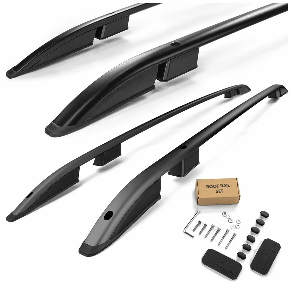 CHROMEMASTER | Barre da Tetto, Rail Tetto Compatibile con Jeep Renegade 2014+; Sono Utilizzate per il Montaggio di Portapacchi, Box da Tetto o Portabiciclette | Costruzione in Alluminio