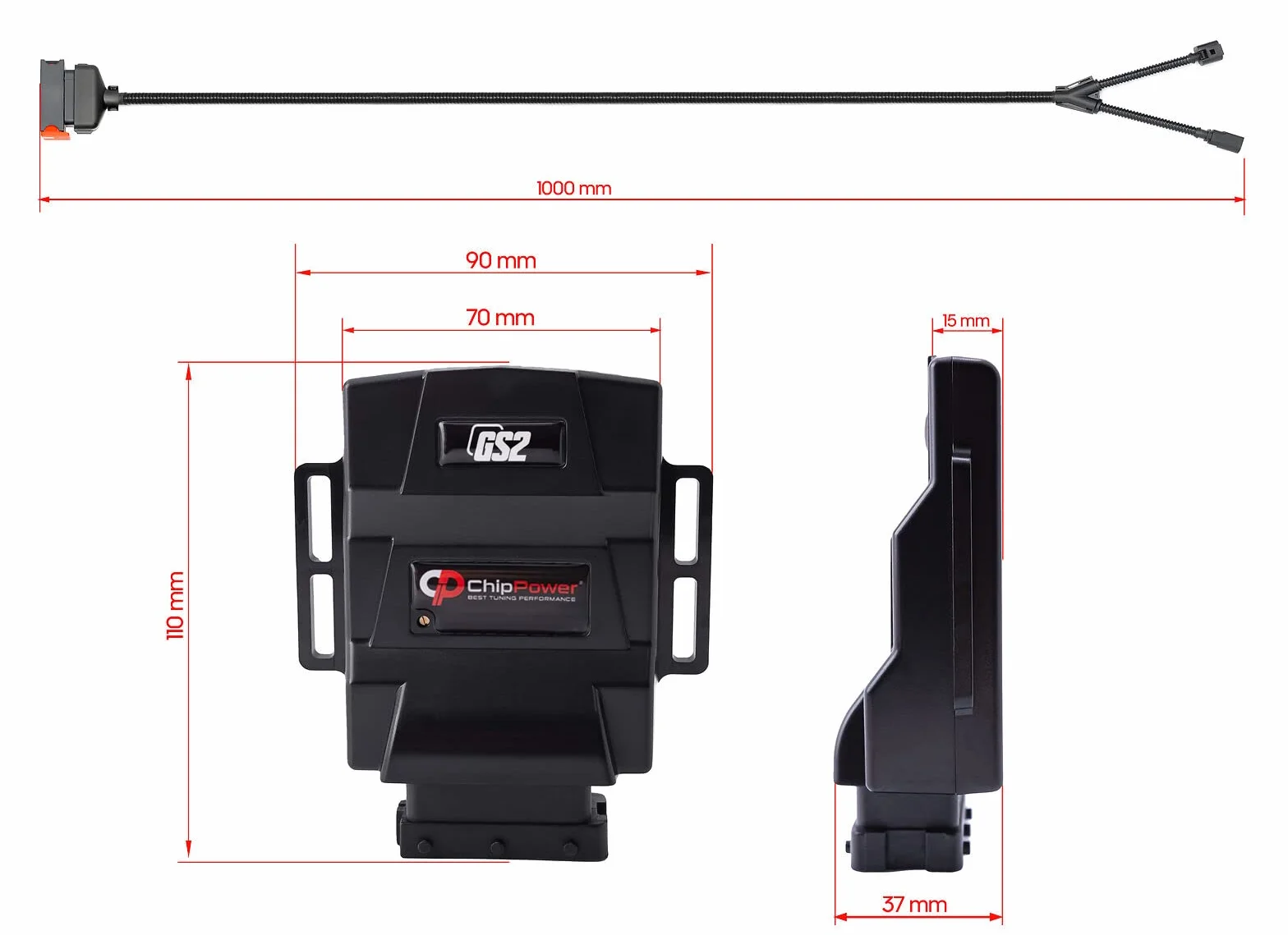 Centralina Aggiuntiva GS2 per VW Polo V 5 (6R,6C) 1.2 70 CV 2009-2017 ChipPower Tuning Benzina Maggiore Potenza