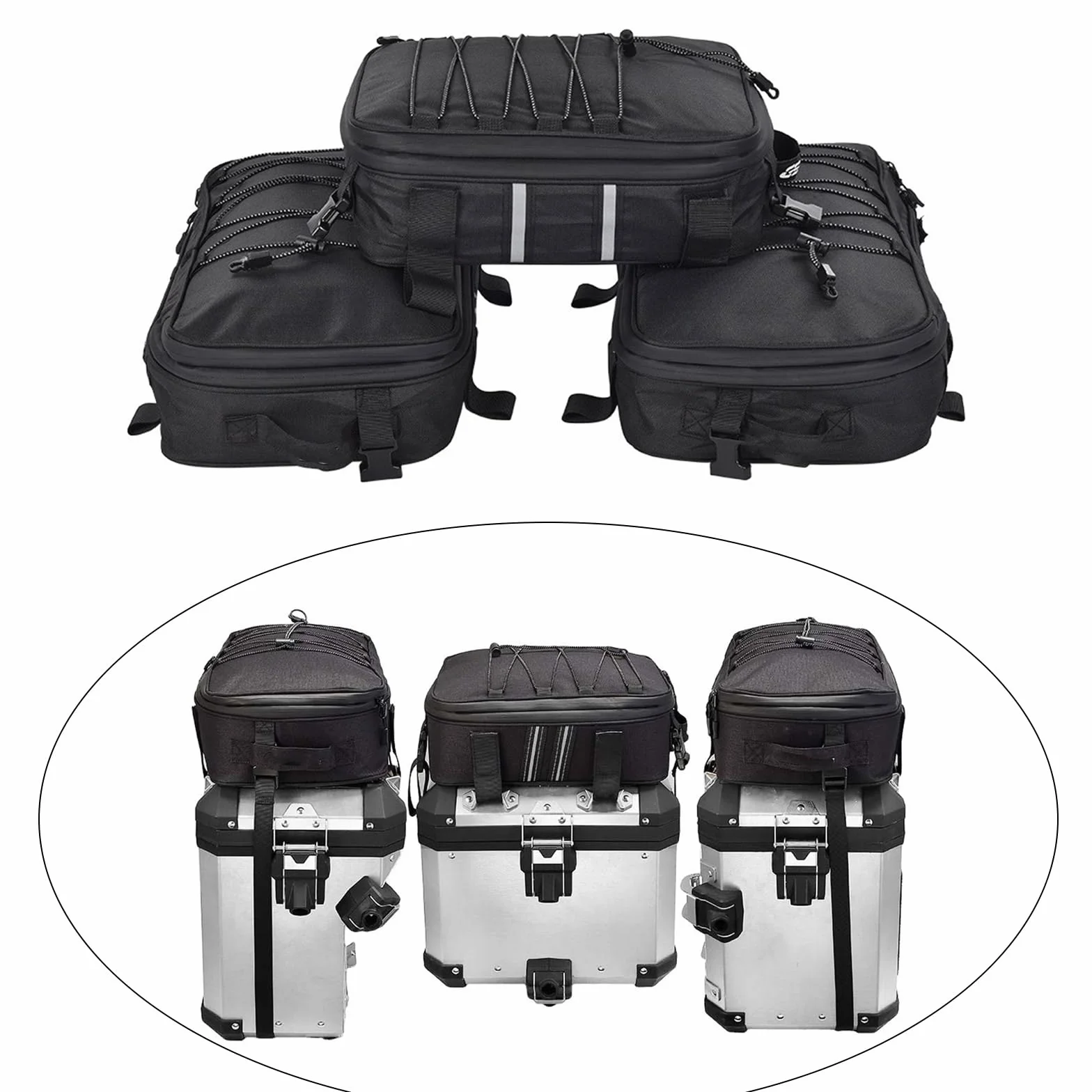 Accessori per moto Pacchetto impermeabile Borse per bagagli per moto Borse aggiuntive per R1200GS Adventure Top Storage Bag Impermeabile