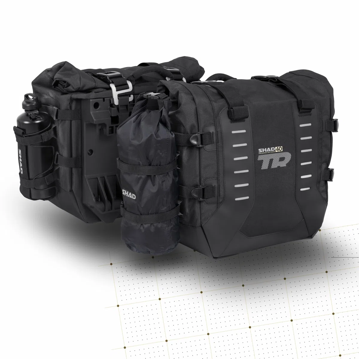 SHAD Borse Laterali Terra Adventure TR40