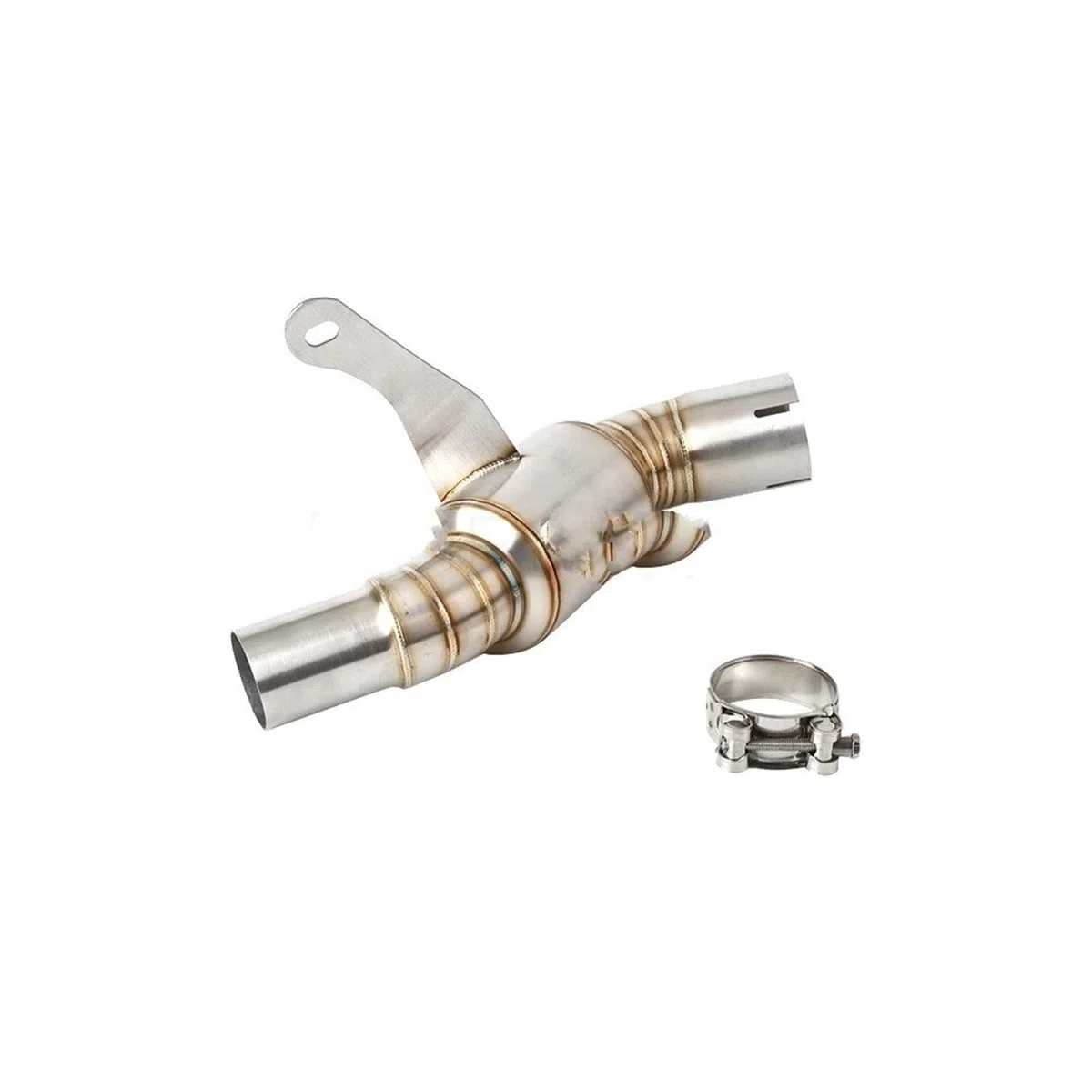 Silenziatore Scarico Moto Per CFMOTO 700 CLX 2020-2024 Per Heritage 700 Scarico Moto Centrale 51mm Slip-on(Link Pipe Sets)