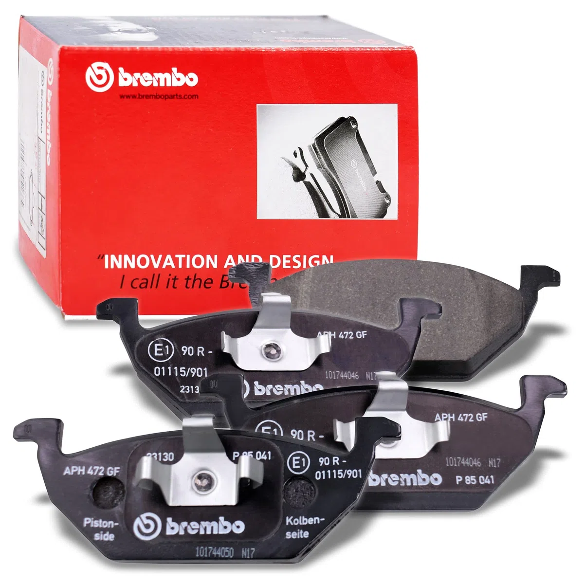 BREMBO Set freni incl. dischi freno anteriori Ø 256mm ventilati internamente + posteriori Ø 230mm pieni e pastiglie freno anteriori + posteriori Compatibile con AUDI, SEAT, SKODA, VW POLO, GOLF, BORA