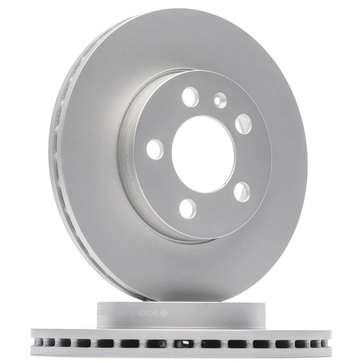 BOSCH Set Dischi Freno BD2777 - Dischi Freno Ventilati di Ghisa di 256mm - Asse Anteriore - Conformi al regolamento ECE-R90 - Resistente a Surriscaldamento e Corrosione - 2 Dischi