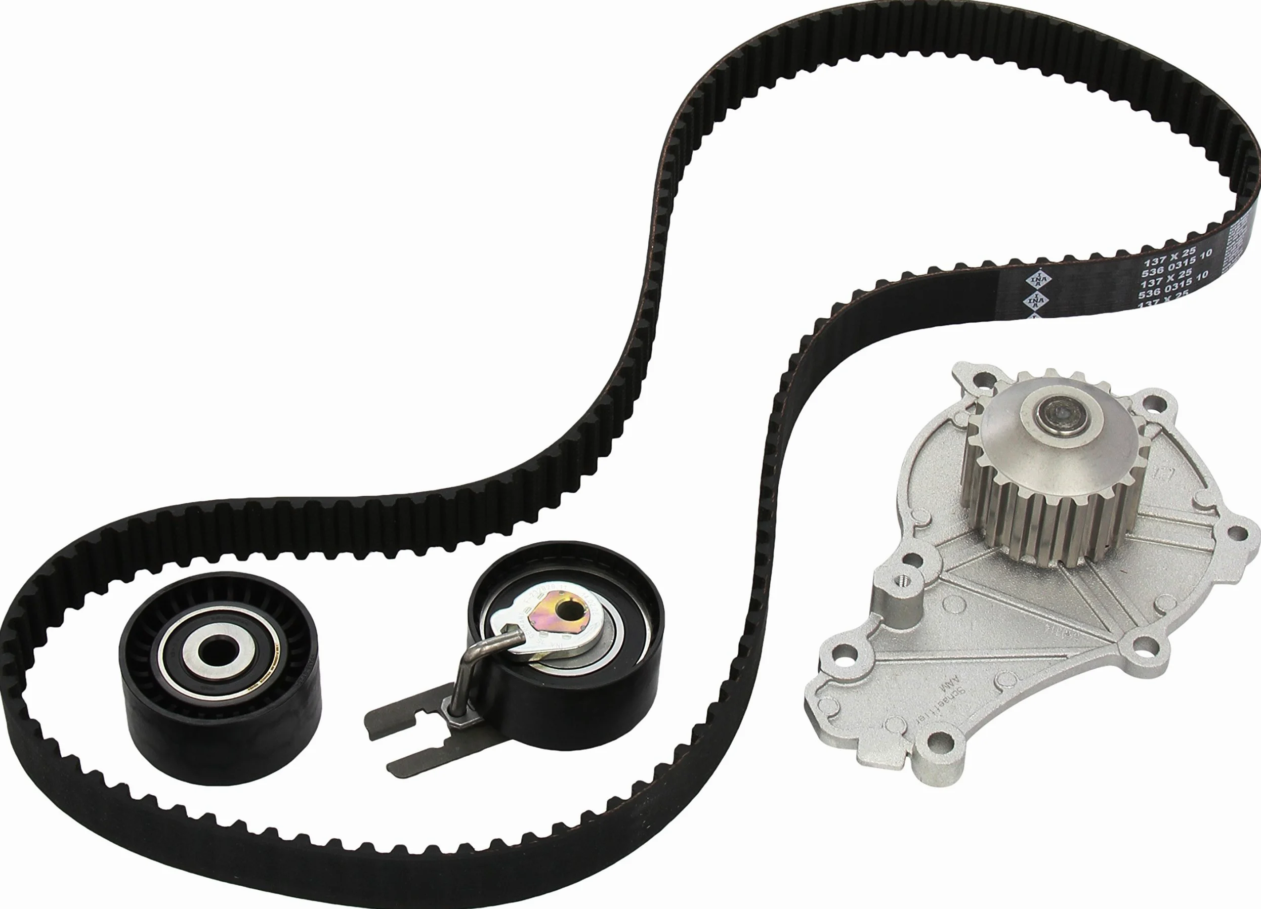 INA 530 0375 30 Kit cinghia distribuzione pompa acqua N° denti: 19 29 mm Compatibilità con FORD Fiesta Mk6 Hatchback JA8, JR8 Fiesta Mk5 Hatchback JH1, JD1, JH3, JD3 Focus II Hatchback DA, HCP, DP