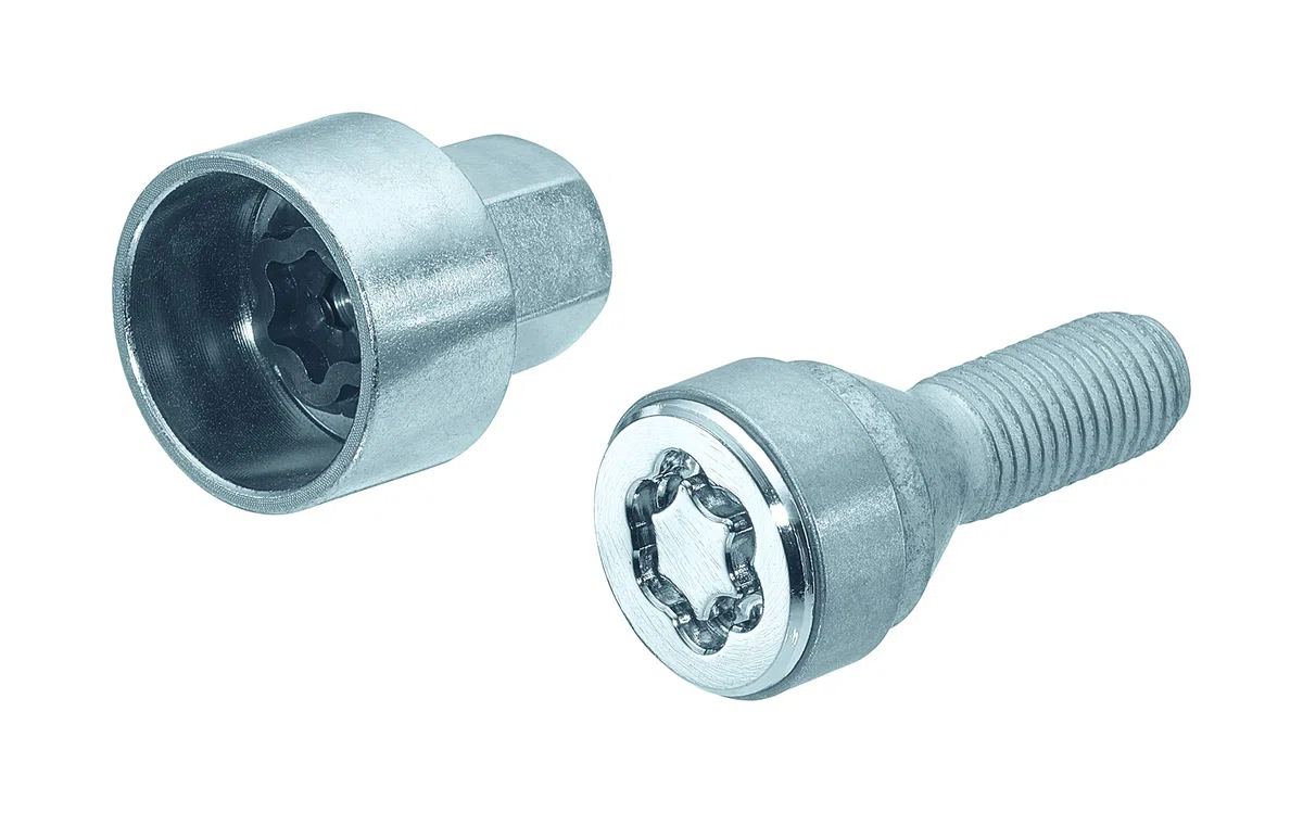 McGard 27179SL Ultra High Security - Dispositivi di bloccaggio per ruote, M12x1.5, lunghezza del fusto 26,4 mm