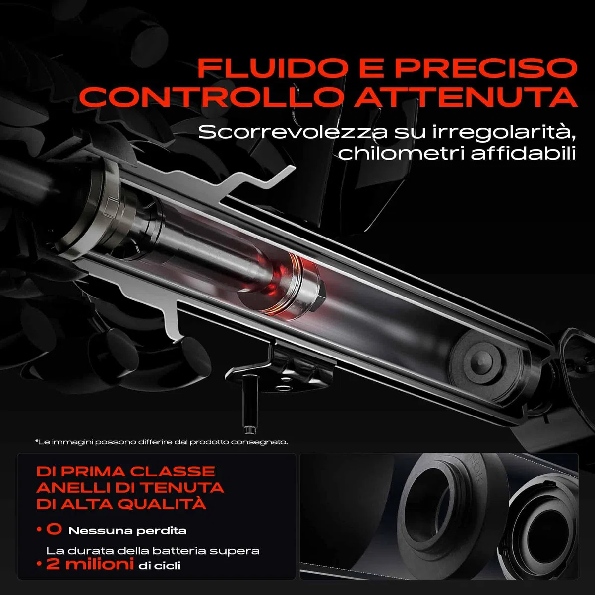 Frankberg 2x Ammortizzatori per sospensioni Ammortizzatori per telaio Anteriore sinistro destro 521mm Pressione del gas Compatibile con Serie 3 Touring E91 Serie 3 E90 Serie 3 Cabriolet E93 310982