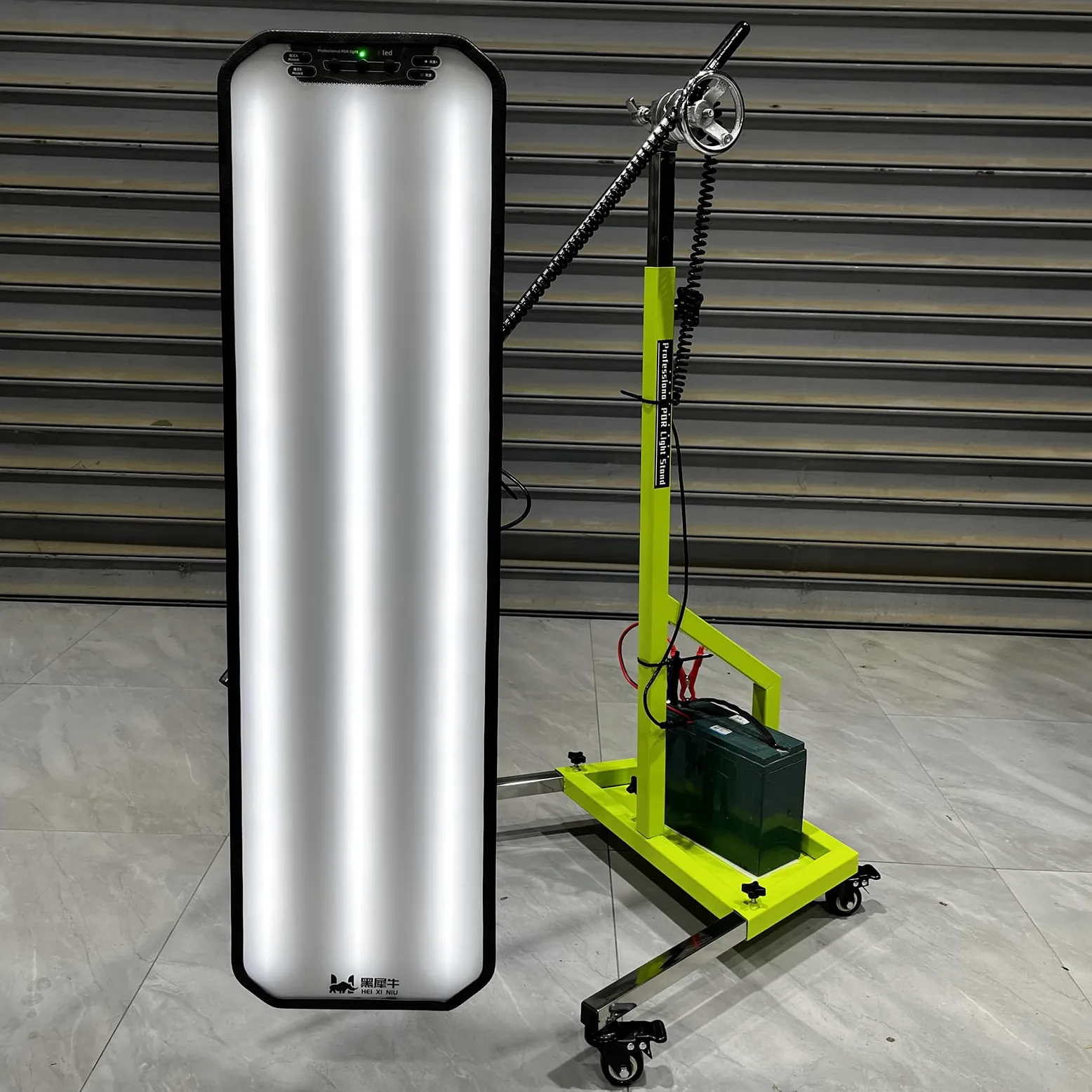 Luce PDR Per Impieghi Gravosi Lampada PDR LED Scheda Riflettore Strumenti Per La Riparazione Delle Ammaccature Set Di Strumenti Manuali Con Supporto Regolabile Per La Luce A LED Batteria Non Inclusa