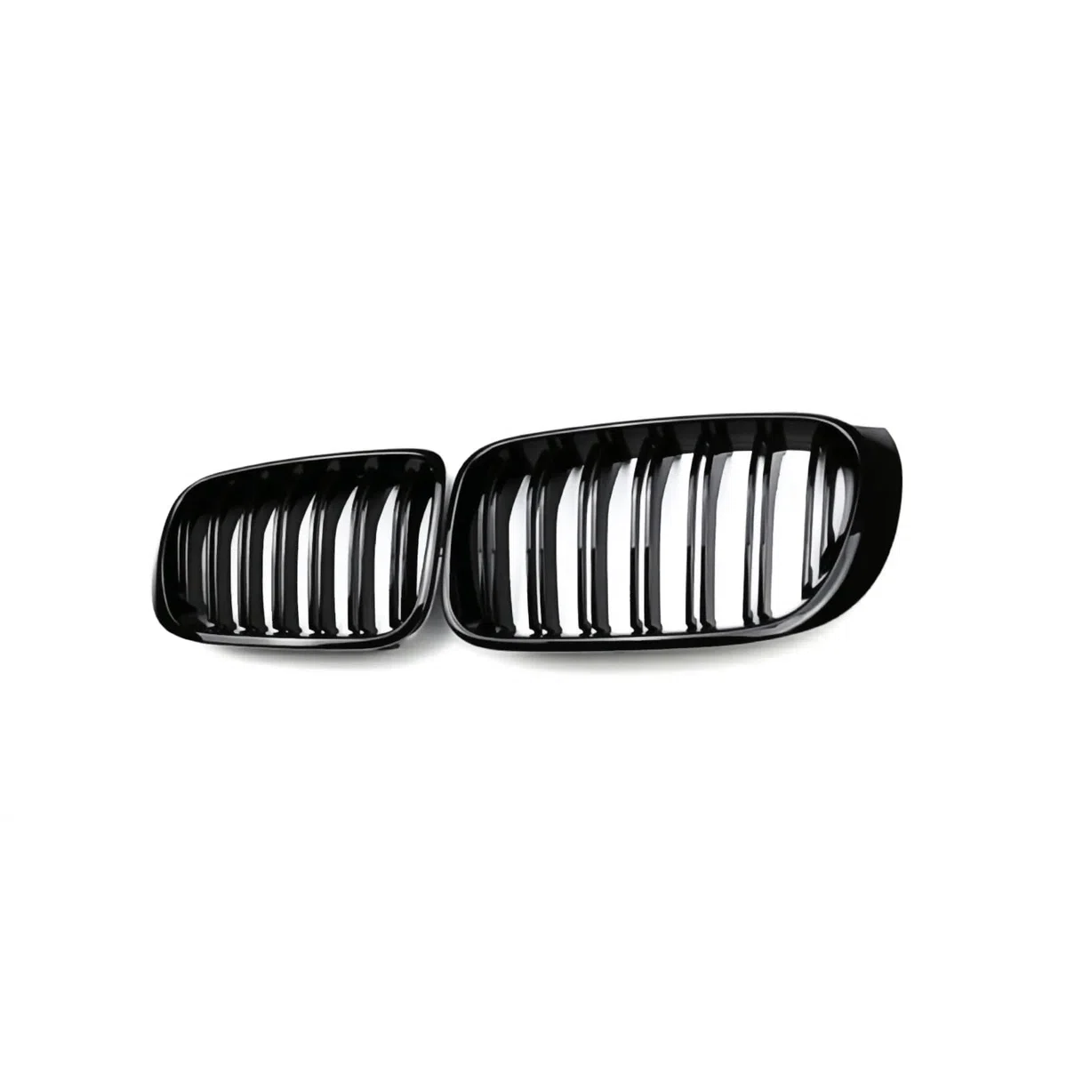 F25 F26 Griglia Anteriore per BMW X Serie X3 X4 F25 F26 2014 2015 2016 2017 2018 Griglia a Doppia Lamella in ABS Nero Lucido Griglie radiatore (For X3 X4 F25 F26 2014-2018)