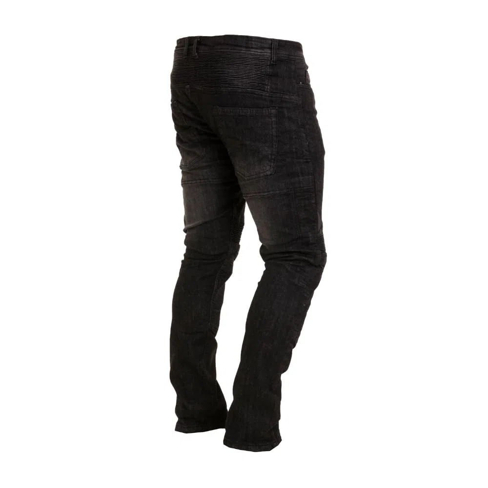 Jeans da Moto da Uomo Fodera Protettiva in aramide, Pantaloni in Denim da Moto con Protezioni Rimovibili, Pantaloni da Motociclista per Uomo