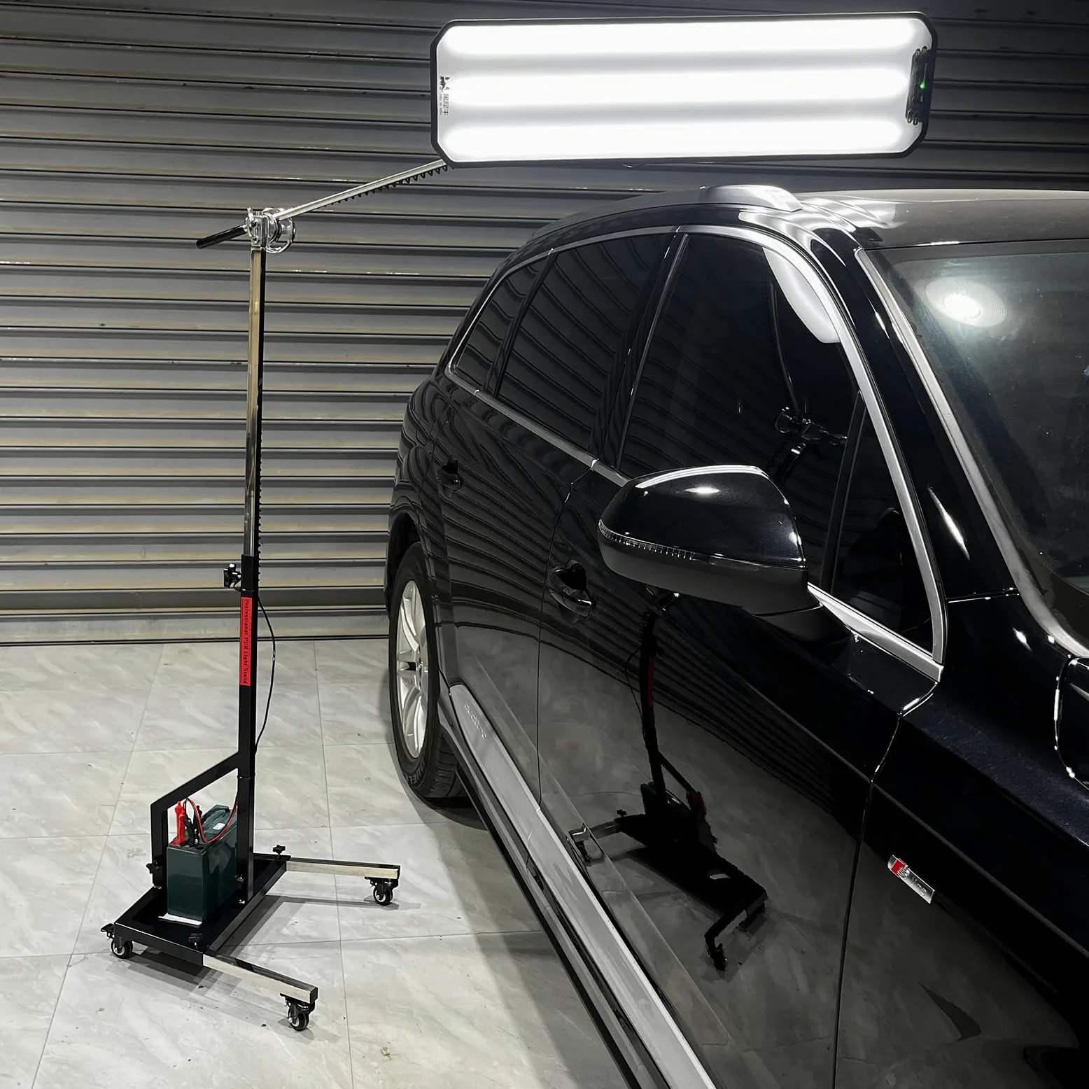 Luce PDR Per Impieghi Gravosi Lampada PDR LED Scheda Riflettore Strumenti Per La Riparazione Delle Ammaccature Set Di Strumenti Manuali Con Supporto Regolabile Per La Luce A LED Batteria Non Inclusa