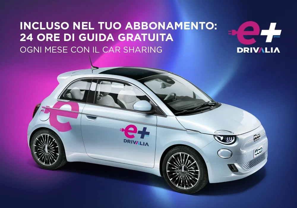 DRIVALIA Iscrizione noleggio in abbonamento CarCloud MG Marvel R Electric Plus